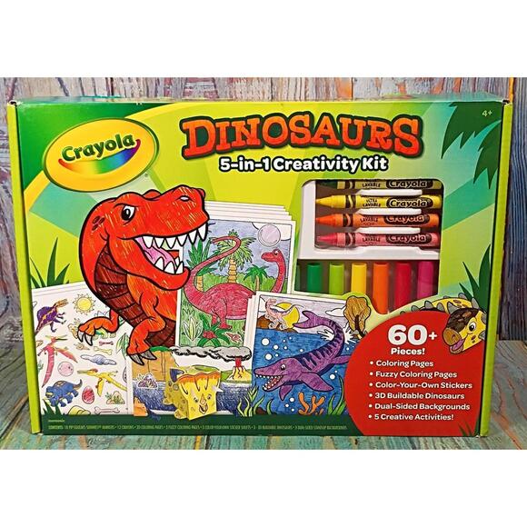 Crayola Other - Crayola Dinosaurs 5-in-1 Creativity Kit